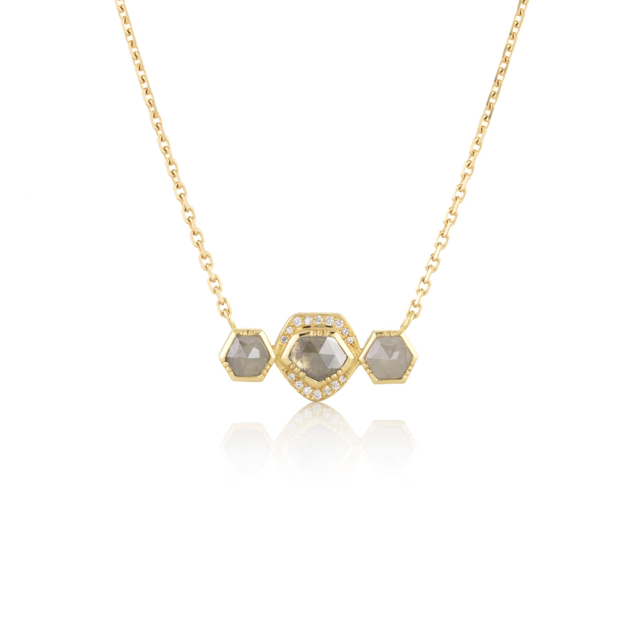 Diamond Geo Necklace