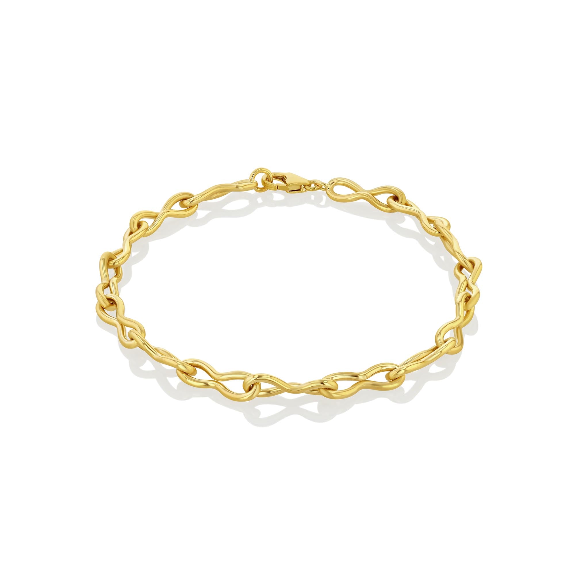 Mobius Chain Link Bracelet