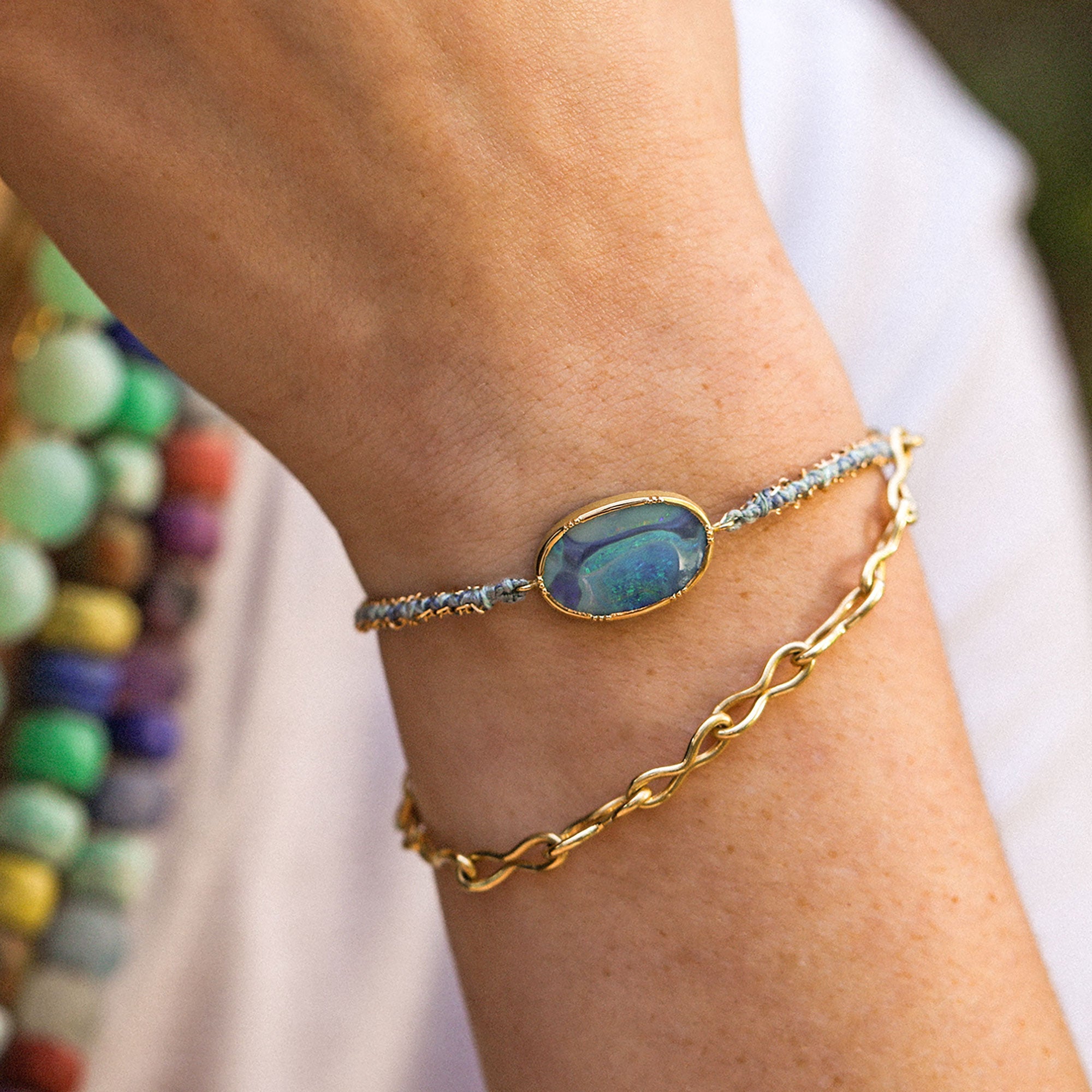 Mobius Chain Link Bracelet