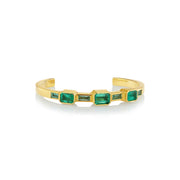 Emerald Utopia Cuff
