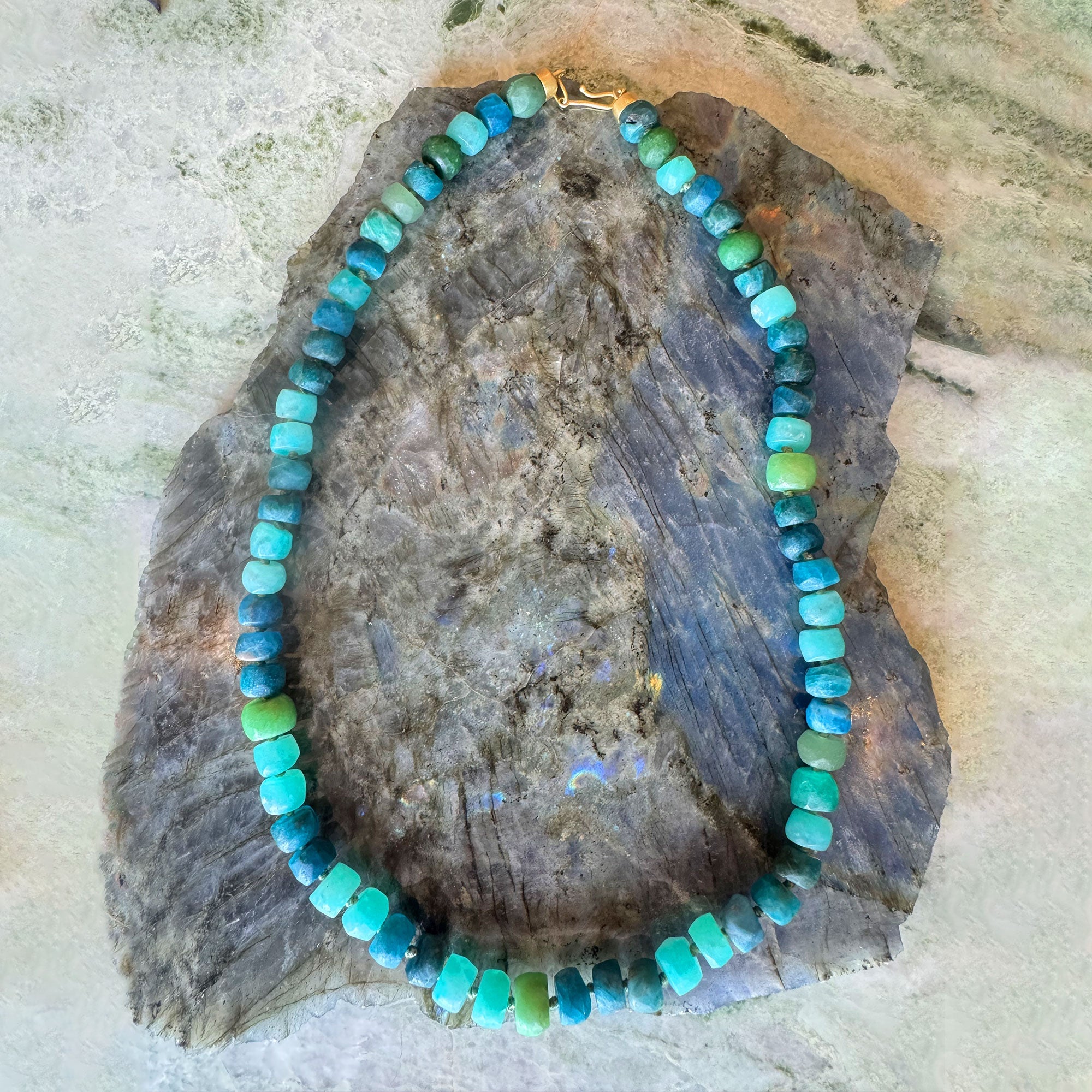 Candy Gem Bead Necklace