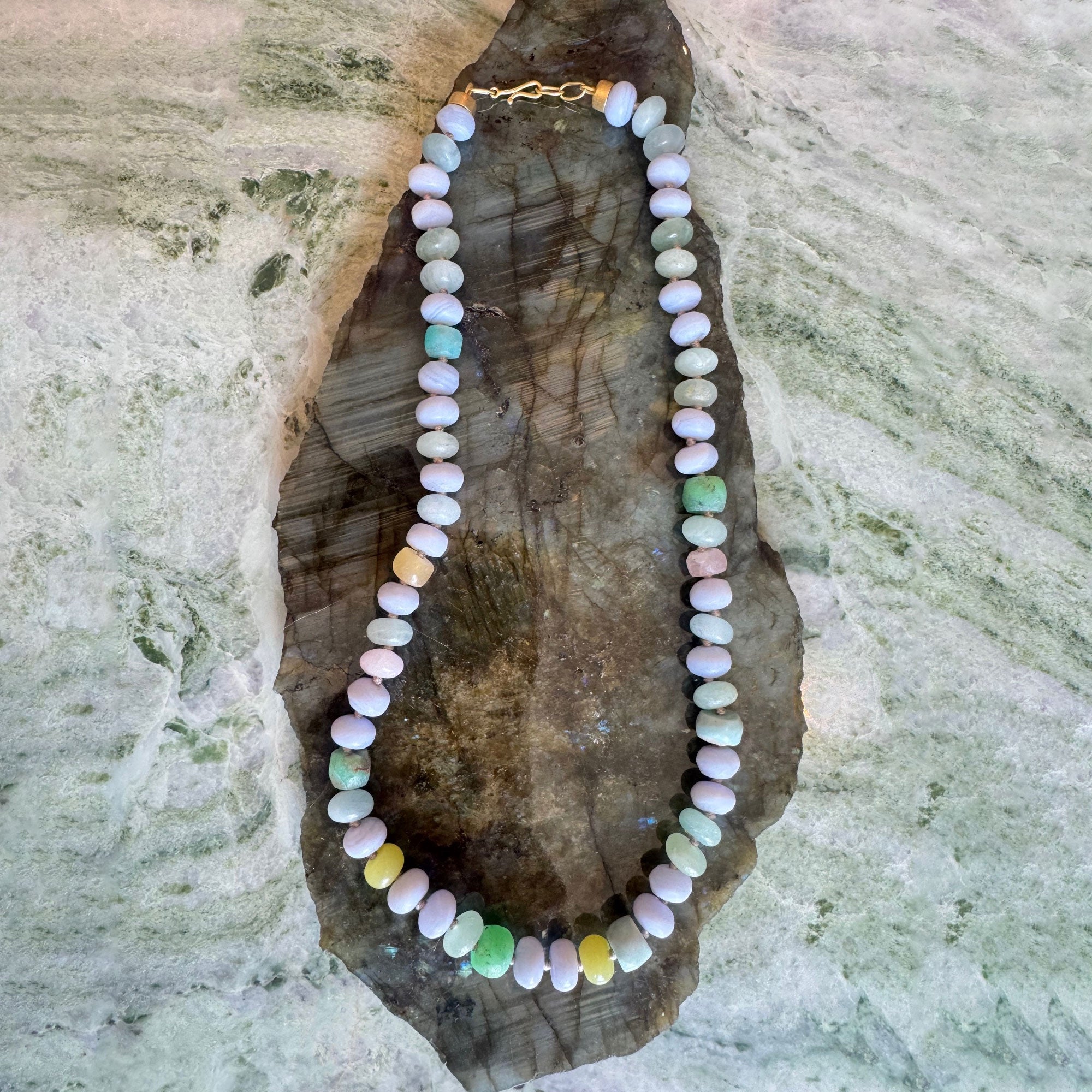 Candy Gem Bead Necklace