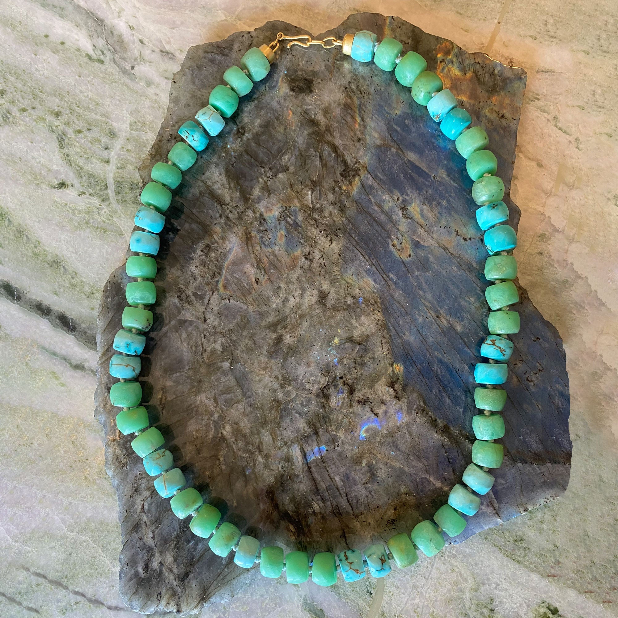 Candy Gem Bead Necklace