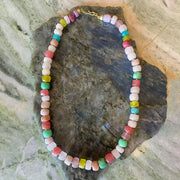 Candy Gem Bead Necklace