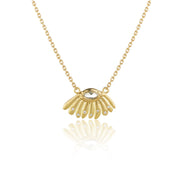 Daisy Dewdrop Diamond Necklace