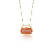 Rhodochrosite Delaunay Necklace