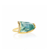 Aquamarine Cloud Ring