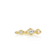 Triple Kite Diamond Ring