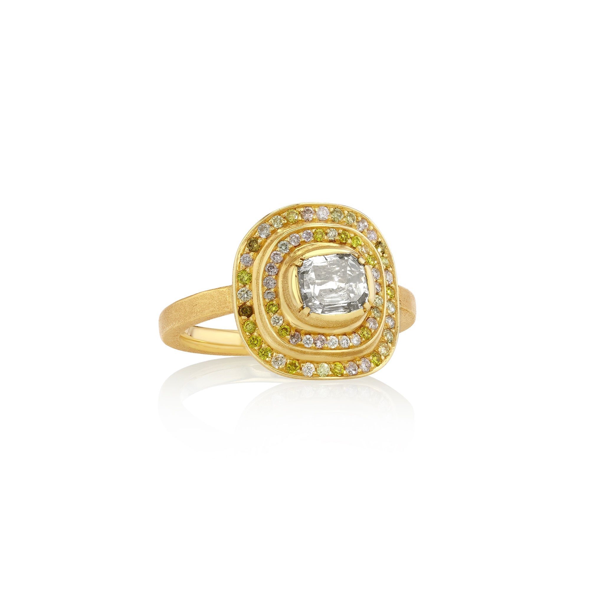 Utopia Spiral Diamond Ring