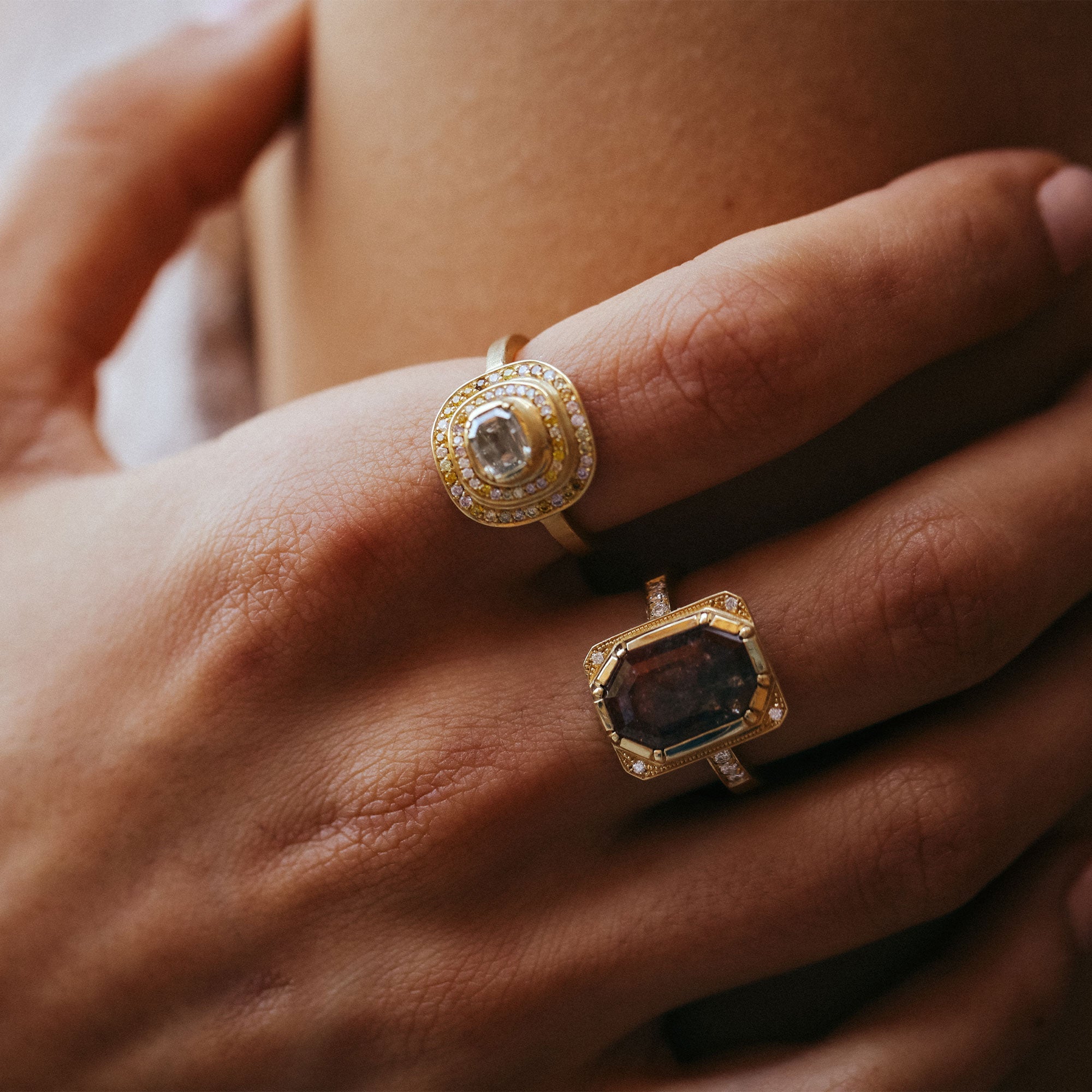 Utopia Spiral Diamond Ring