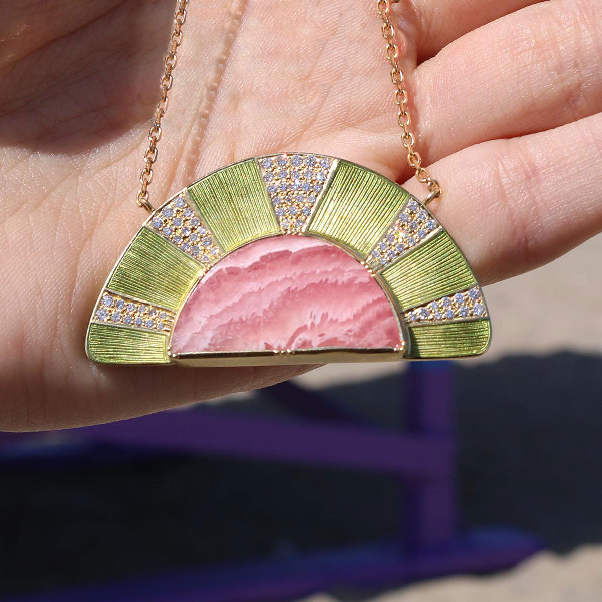 Rhodochrosite fine jewelry