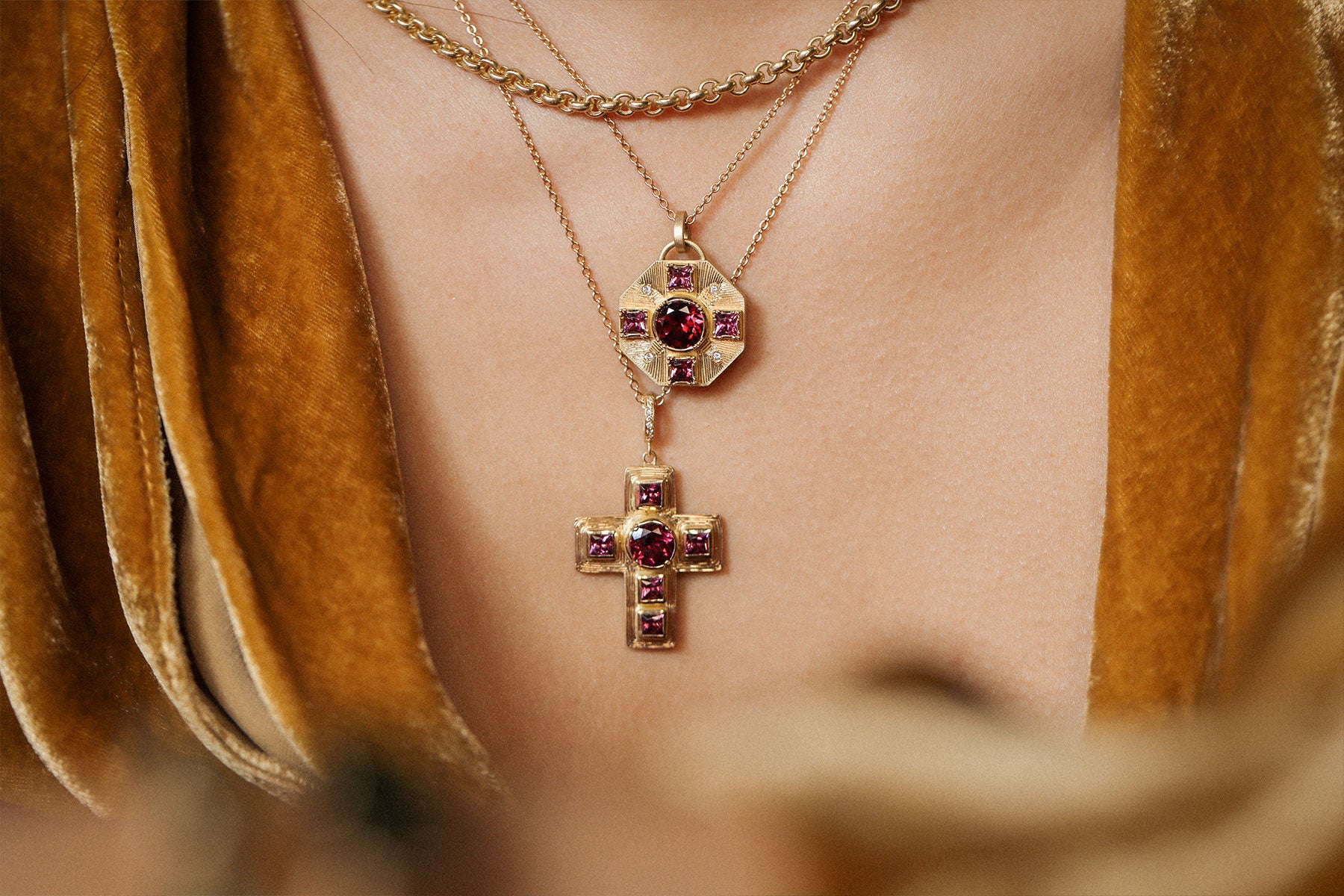 Garnet fine jewelry
