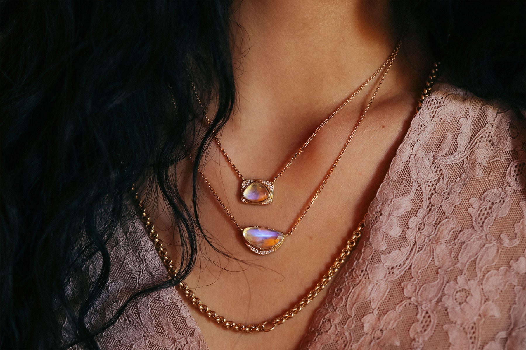 Moonstone fine jewelry